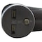 Ac Works Plug Adapter, STW, 6-30R, L6-30P, 1.5 ft., Orange L630630-018 - alternate 5