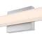 Westinghouse Dermot 1-Light 15W LED Indoor Wall Fixture, Color Temp Selection, Brushed Nickel, Frosted Acrylic 6134900 - alternate 5