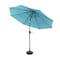Pure Garden 10-Foot Outdoor Tilting Patio Umbrella, Blue 50-100-B - alternate 7