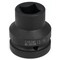 Performance Tool 1 in. Dr. 13/16 in. Sq Impact Socket, Chrome Moly, Black Oxide M745-10 - alternate 1