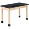 Diversified Spaces Plain Apron Table, Red Oak, Wood Surface, 48" L x 48" W P7102BM30N - alternate 1