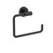Amerock Arrondi 6-7/16 in 164 mm Length Towel Ring in Matte Black BH26541MB - alternate 1