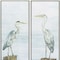Homeroots 13" X 36" Woodtoned Frame Ocean Sky Panel, Set Of 2, 2PK 365529 - alternate 4