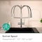 Hansgrohe Talis N Semi-Pro PowderSpray Kitchen Faucet 1.75 GPM in Stainless Steel Optic 72861801 - alternate 9