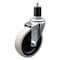 Service Caster 4 Inch Thermoplastic Rubber Wheel 1-7/8 Inch Expanding Stem Caster SCC SCC-EX05S410-TPRS-178 - alternate 1