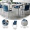 Flash Furniture HERCULES Heavy Duty Navy Vinyl Stack Chair with Arms, 4PK 4-XU-60154-NVY-VYL-GG - alternate 9