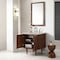 James Martin Vanities Amberly 30" Single Vanity, Mid-Century Walnut, w/ 3 CM Siberian Silestone Top 670-V30-WLT-3SFR - alternate 10