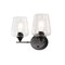 Jonathan Y Jayne 15.75" 2-Light Iron/Seeded Glass Cottage Rustic LED Vanity Light, Oil Rubbed Bronze JYL7546A - alternate 13