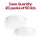 Smarty Had A Party Lids for Squat Paper Soup Cups, 1000PK 601-L-CASE - alternate 6