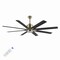 Jonathan Y Octo 66" 1-Light Contemporary Industrial Iron/Plastic Mobile-App/Remote-Controlled 6-Speed Ceiling F JYL9712B - alternate 16