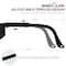 Bison Life Boxer Black Temples, Safety Glasses, Anti-Fog & Anti-Scratch, Black Lens ZH-BXSG-BKLBKT-MS16 - alternate 10