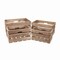 Homeroots Set of Four Brown Solid Wood Crate, 4PK 487672 - alternate 6