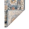Homeroots 9' X 12' Blue and Orange Floral Stain Resistant Indoor Outdoor Area Rug 531507 - alternate 8