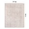 World Rug Gallery Beige Vintage Washable Rug - Low Pile, Subtle Pattern for Neutral Spaces 7 ft 7 in x 9 ft 6 in WR173BEIGE8X10 - alternate 9