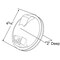 Grote DOME/INTERIOR 4 LAMP- CLR- TORSION MNTII 61051 - alternate 3