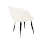 Manhattan Comfort Looma Metal Vegan Leather Side Chair in Ivory - Set of 2 DC1530-3 - alternate 8