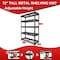 Shuntong Atlas 5-Tier 48 in.W x 18 in.D x 72 in.H Garage Shelving Heavy Duty Loads 10000LBS, Dark Grey ATLAS481872-5D2000 - alternate 7