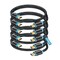 Maximm 1ft 4K 60Hz 18Gbps HDMI 2.0 Braided Cable, 5PK HD2-1FT-5PK - alternate 1