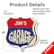 Signmission Jim's Garage, 18 inch X 18 inch, Vinyl Decal, 2PK SHI-D-2PACK-18-383-JIM - alternate 6