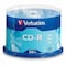 Verbatim Americas Verbatim CD-R 700MB 52X with Branded Surface - 50pk Spindle - 1.33 Hour Maximum Recording Time 94691 - alternate 1
