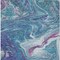 Homeroots 9' X 12' Teal Blue Purple And Pink Abstract Washable Indoor Outdoor Area Rug 602681 - alternate 9