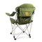 Picnic Time Family Of Brands NCAA Baylor Bears Reclining Camp Chair - Beach Chair for AdultsSage Green with Gray Accents 803-00-130-924-0 - alternate 1
