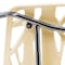 Leisuremod Modern Asbury Dining Chair with Chromed Legs, Cream, 4PK AC16CR4 - alternate 10