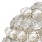 Homeroots Set Of Two 5" Silver And Clear Faux Crystal Decorative Orb Sculptures, 2PK 480015 - alternate 4