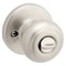 Kwikset Keyed Entry Knob, Brass, Satin Nickel 400CV 15 RCAL RCS - alternate 5
