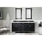 James Martin Vanities 72" D Vanity, Black Onyx w/Eternal Jasmine Pearl Top w/FreePower Wireless Charger 650-V72-BKO-FEJP - alternate 8