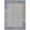 Homeroots 9' X 12' Taupe Beige And Blue Geometric Washable Indoor Outdoor Area Rug 582000 - alternate 9