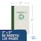 Roaring Spring Case of Memo Books, 60 sheets of 15 lb Smooth White Paper, 5"x3", Narrow Ruled, Grey Kraft Cover, PK48 77356cs - alternate 6