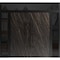 Vdomdoors Aluminum Double Doors Dekton 0118 Natural Noir 2 Sidelights and Top Transom Entry Door Painted (W10 DEKTON0118DEXD-NOIR-W16+72+16xH96+14-LH-I - alternate 1