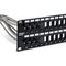 Trendnet 25 Pack Cat6 RJ-45 Keystone Jack, Black TC-K25C6BK - alternate 4