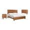Homeroots Three Piece Brown Solid Wood Bedroom Set 636254 - alternate 9