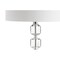 Jonathan Y Cary 27.5" Modern Stacked Crystal/Metal LED Table Lamp, Chrome/Clear, 2PK JYL5053A-SET2 - alternate 13