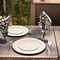 Smarty Had A Party 7.5" Ivory Vintage Round Disposable Plastic Appetizer/Salad Plates (120 Plates), 120PK 867IV-CASE - alternate 1