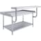 Amgood 13.5 in. x 49 in. Stainless Steel Adjustable  Work Surface for 30 in. x 48 in. Equipment Stand AMG ASWS-3048-Z - alternate 7