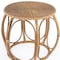 Homeroots 24" Natural Rattan Round Drum End Table 634870 - alternate 9