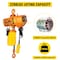 Vevor 1 Ton Electric Chain Hoist w/ 10FT Double Chain Lifting 110V G80 2200LBS HHBD01-02 - alternate 9