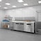 Koolmore 92 In. Three Door Commercial Pizza Prep Refrigerator in Stainless-Steel KM-RPPS-3DSS KM-RPPS-3DSS - alternate 9