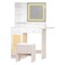 Homeroots 32" White Wood Lighted Two Drawer Dresser 714277 - alternate 1