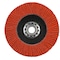 Norton Abrasives Flap Disc, Ceramic, Type 27, 4 1/2" dia 66261098290 - alternate 3