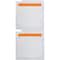 Brady Color Polyester Laboratory Labels 1 in H x 1 in W Orange, White 3000/RL THT-179-494-OR - alternate 4