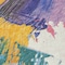 Homeroots 10' X 14' Gold Purple And Teal Blue Abstract Washable Indoor Outdoor Area Rug 611221 - alternate 8