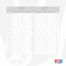 Wjb Bearings 620 Miniature Series Open Single Row Deep Groove Radial Ball Bearing - (9x26x8 mm) 629 - alternate 5