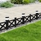Sunjoy Cromwell Solar Garden Border Fencing Black, 5PK A411900521 - alternate 7