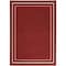 Homeroots 4' X 6' Brick Red And Ivory Indoor Outdoor Area Rug 545495 - alternate 1
