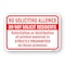 Signmission No Soliciting Do Not Solicit Resident Or Distribut Aluminum, 18" H, A-1824-24978 A-1824-24978 - alternate 1