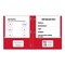 C-Line Products 8-1/2" x 11" Assorted 2-Pocket Laminated Paper Portfolio with Prongs, 1/EA 06420 - alternate 9